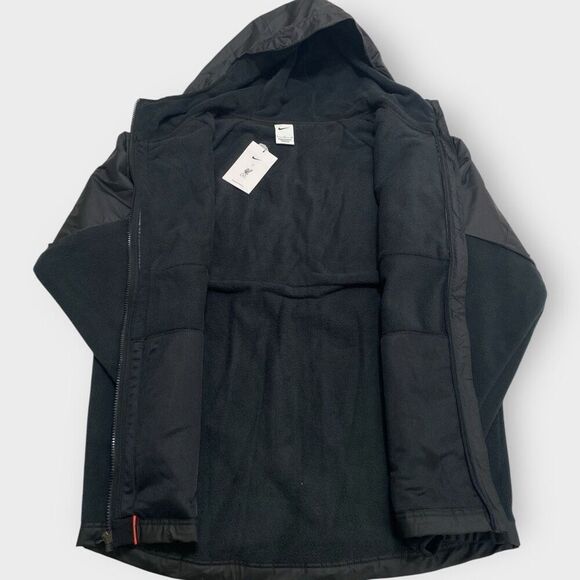 Nike Liverpool FC Winterized Full Zip Fleece Lined Jacket Mens size L DN3112-010 - Picture 8 of 12